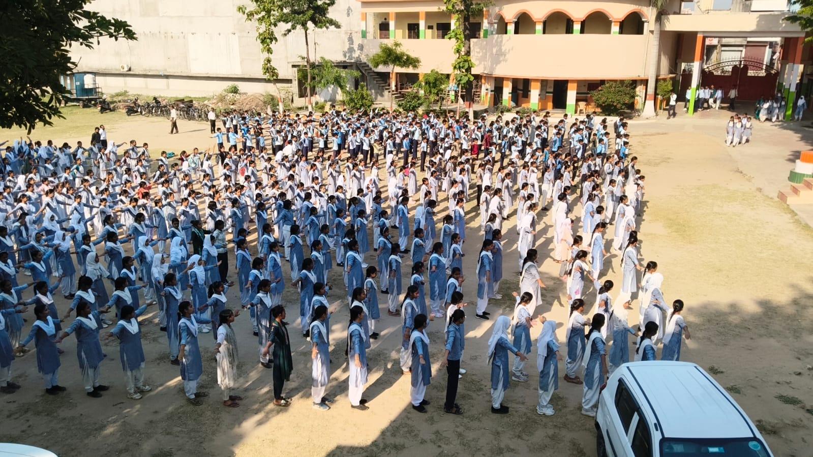 पी. टी. एवं योगा कार्यक्रम : दिनांक 18 मई 2026